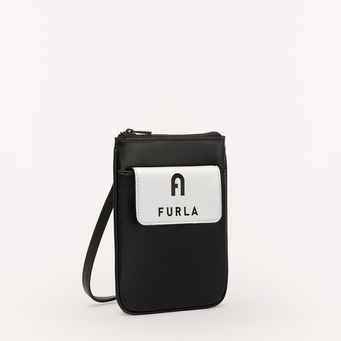 Furla Iris Vesker Norge - Mini Vesker Dame Svart Hvite HJA874530